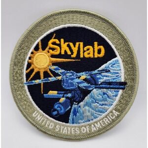 Skylab Space Station Logo  3" Embroidered‎ Patch- Mailed from USA
